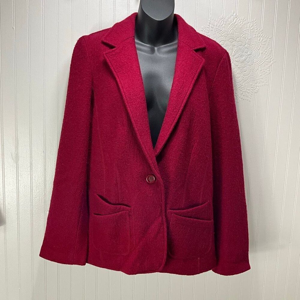 VINTAGE DAVID BROOKS 100% Wool Blazer